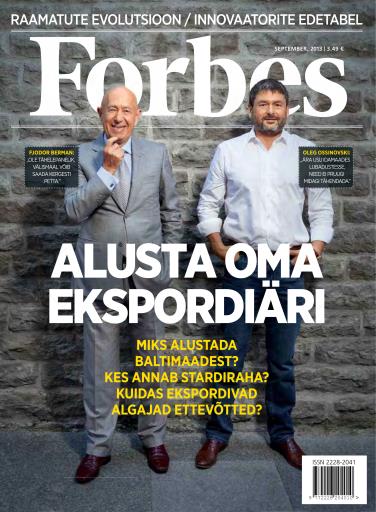 Forbes Estonia issue 