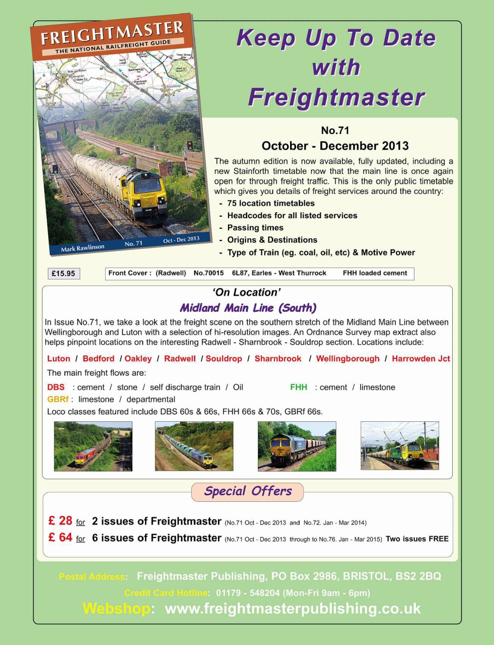 Rail Express Preview Pages