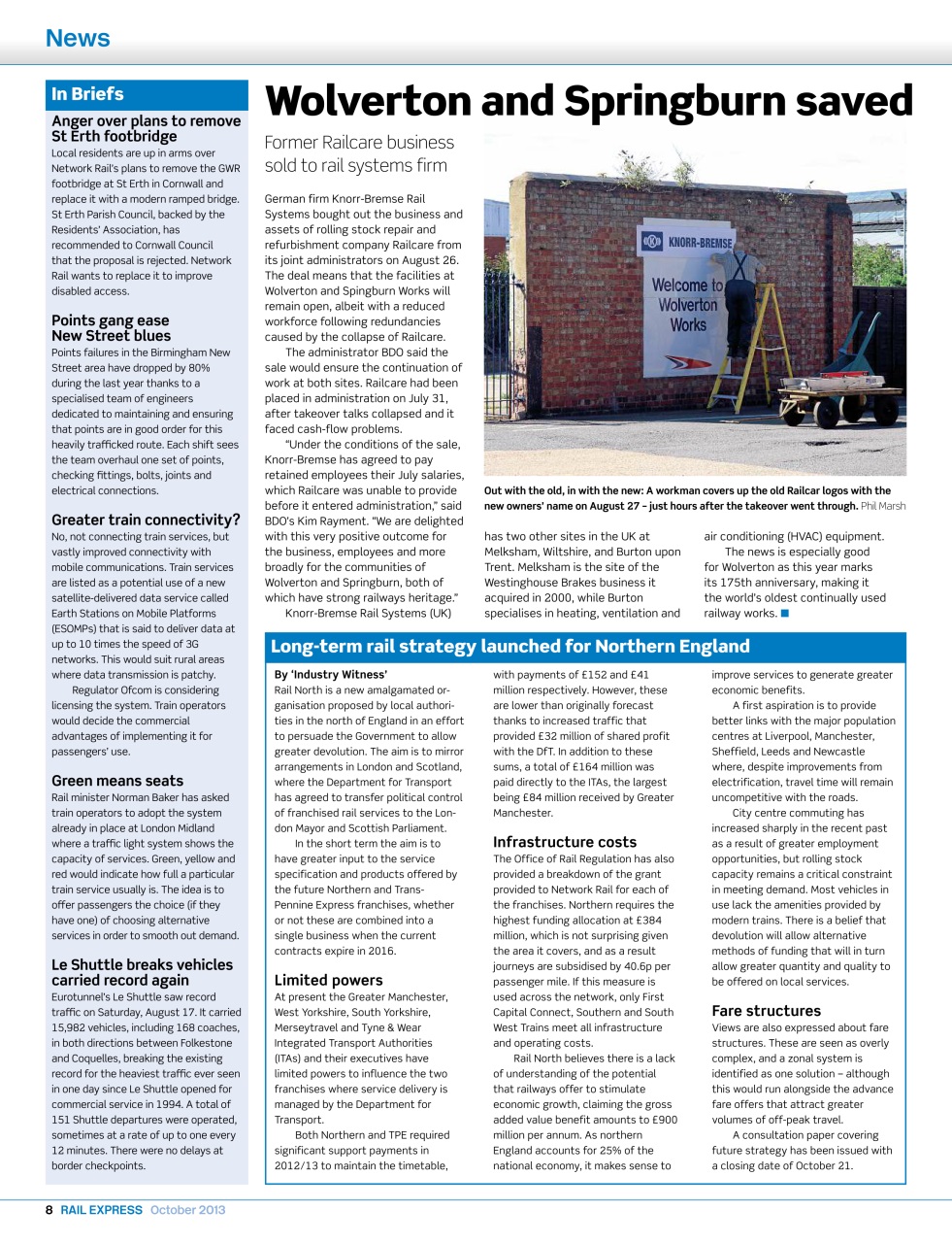 Rail Express Preview Pages