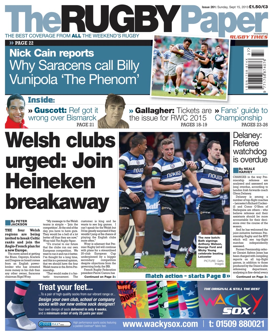 The Rugby Paper Preview Pages