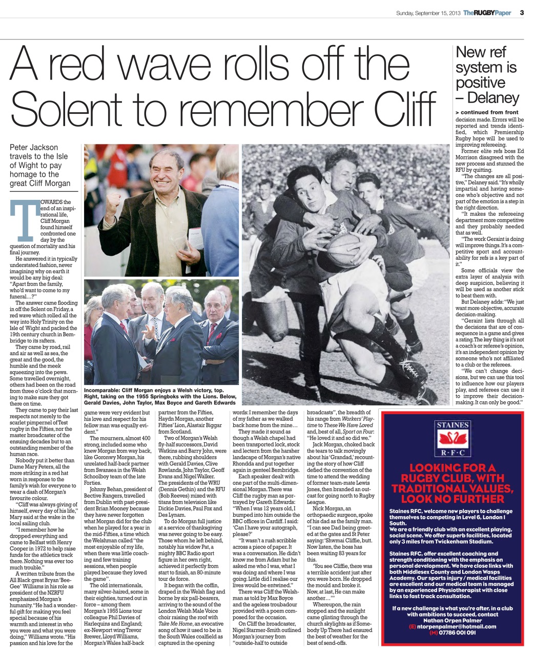 The Rugby Paper Preview Pages