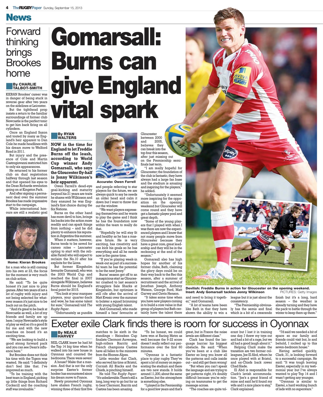 The Rugby Paper Preview Pages