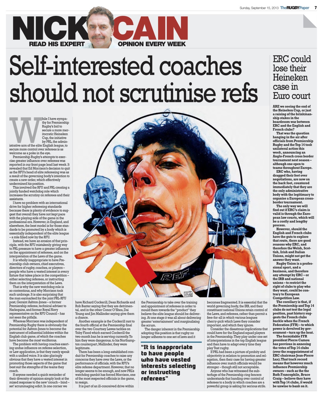 The Rugby Paper Preview Pages