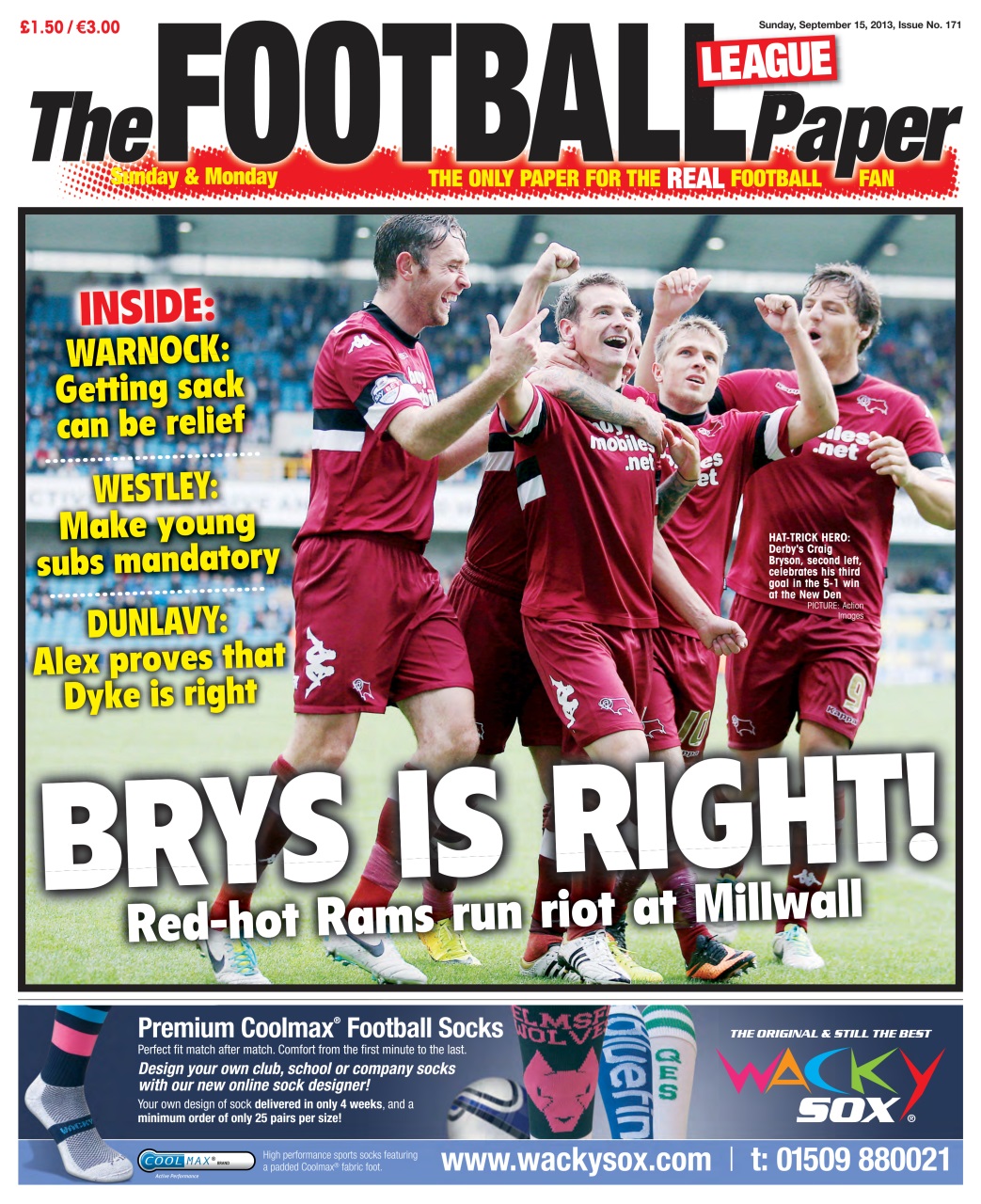 The Football League Paper Preview Pages