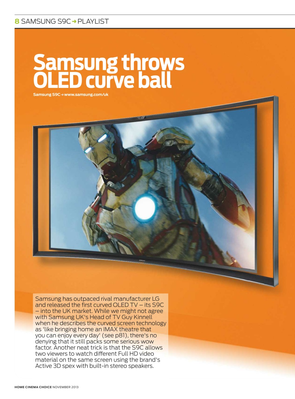 Home Cinema Choice Preview Pages