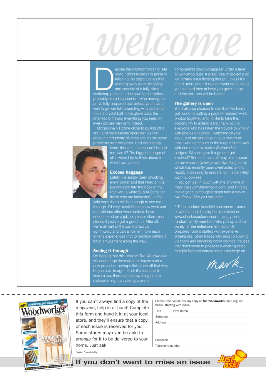 The Woodworker Magazine Preview Pages