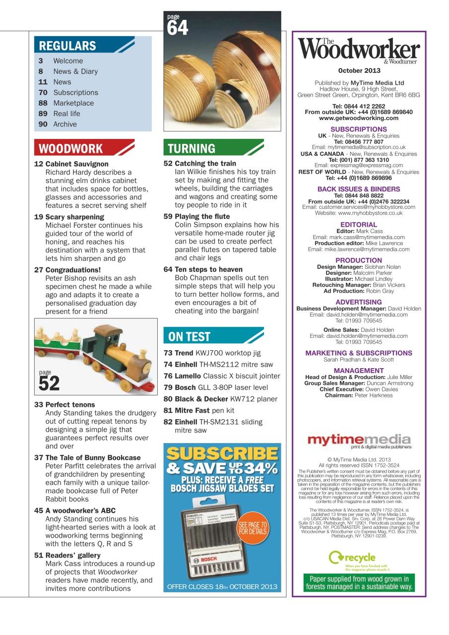 The Woodworker Magazine Preview Pages