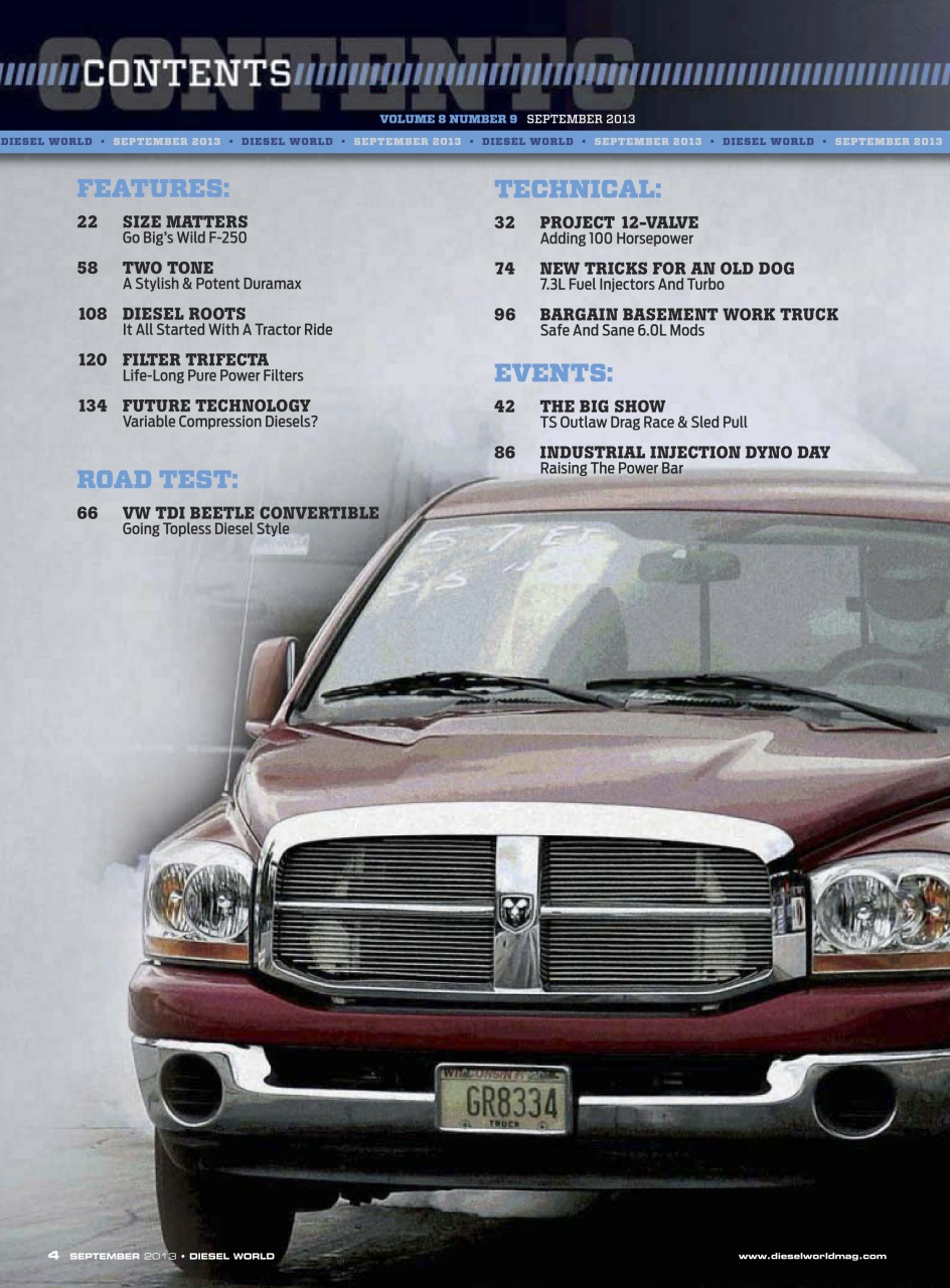 Diesel World Preview Pages