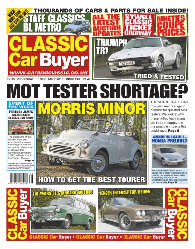 Classic Car Buyer issue 