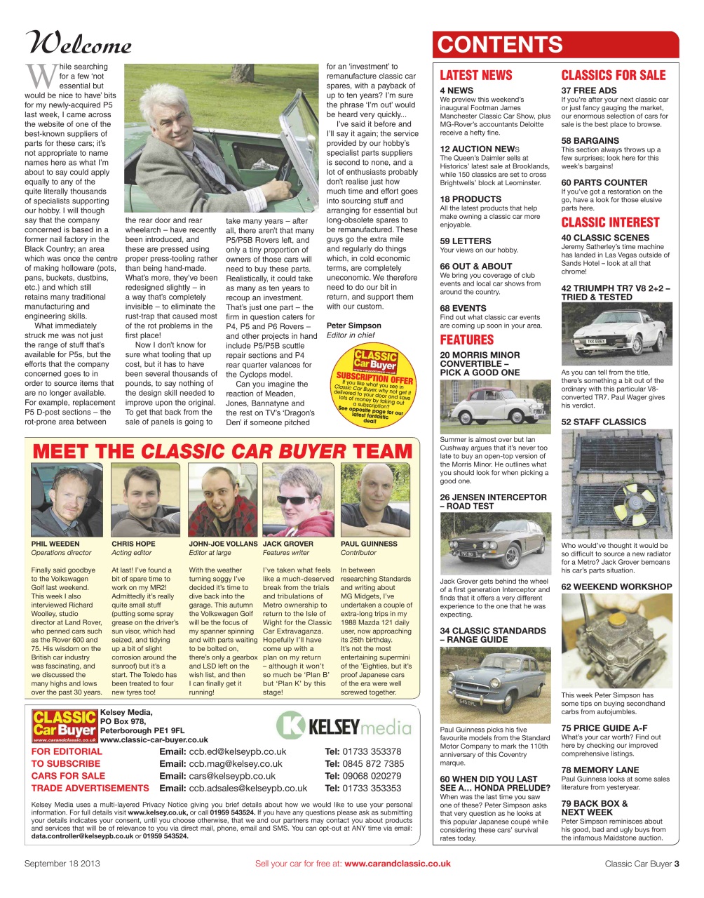 Classic Car Buyer Preview Pages