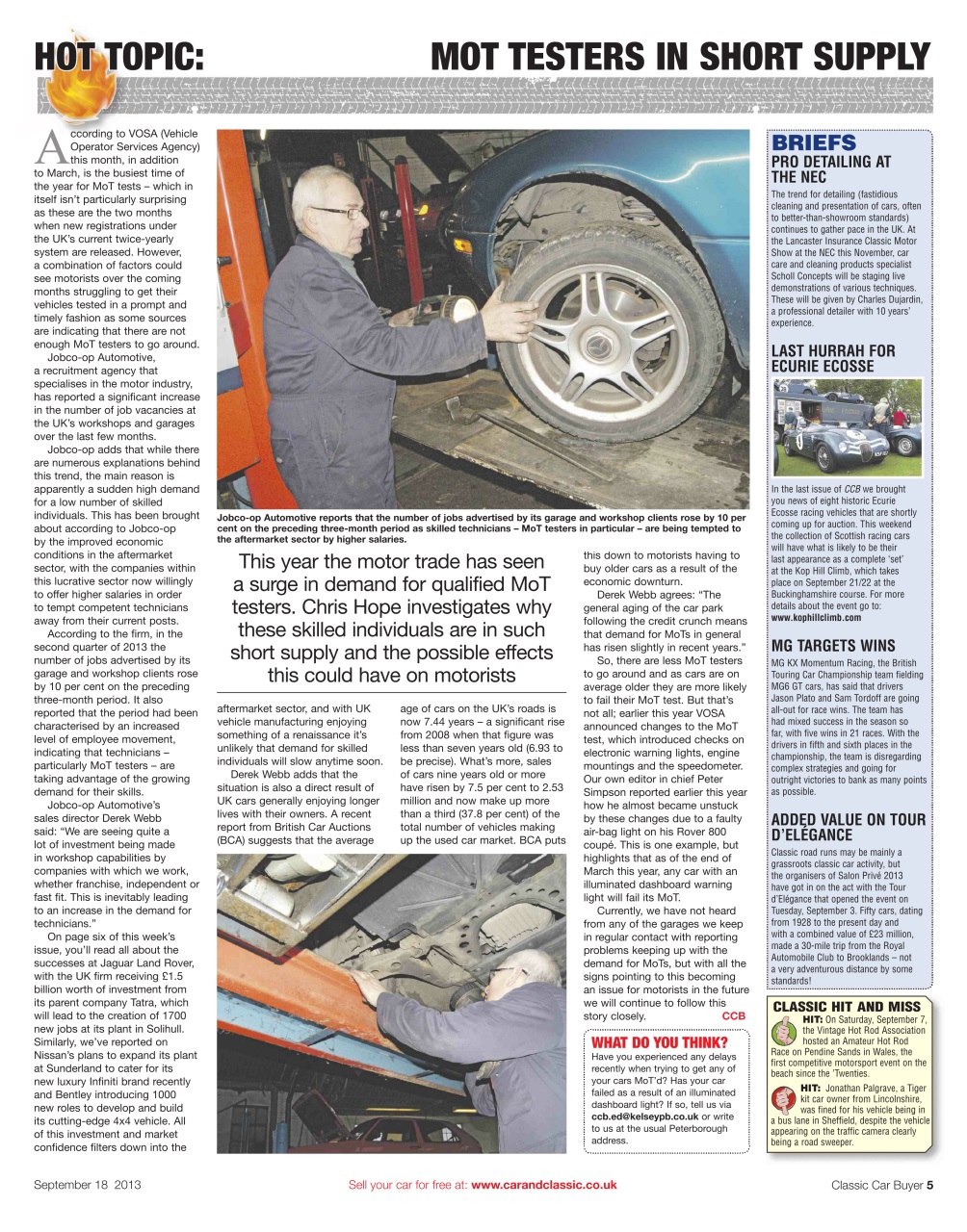 Classic Car Buyer Preview Pages