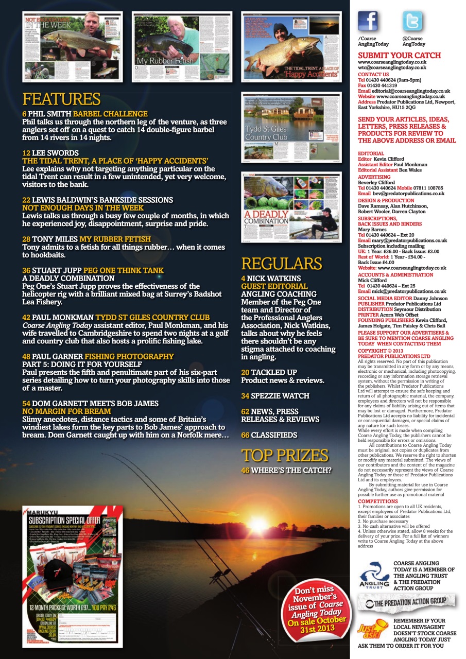 Coarse Angling Today Preview Pages