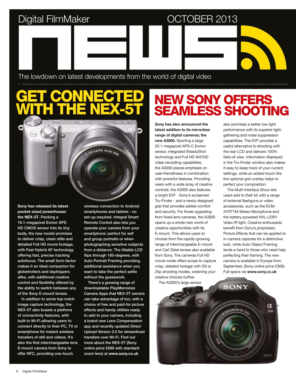 Digital FilmMaker Preview Pages