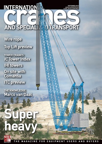 Int. Cranes and Specialized Transp issue September 2013