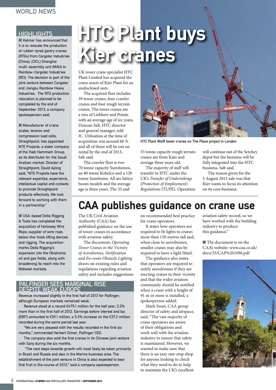 Int. Cranes and Specialized Transp Preview Pages