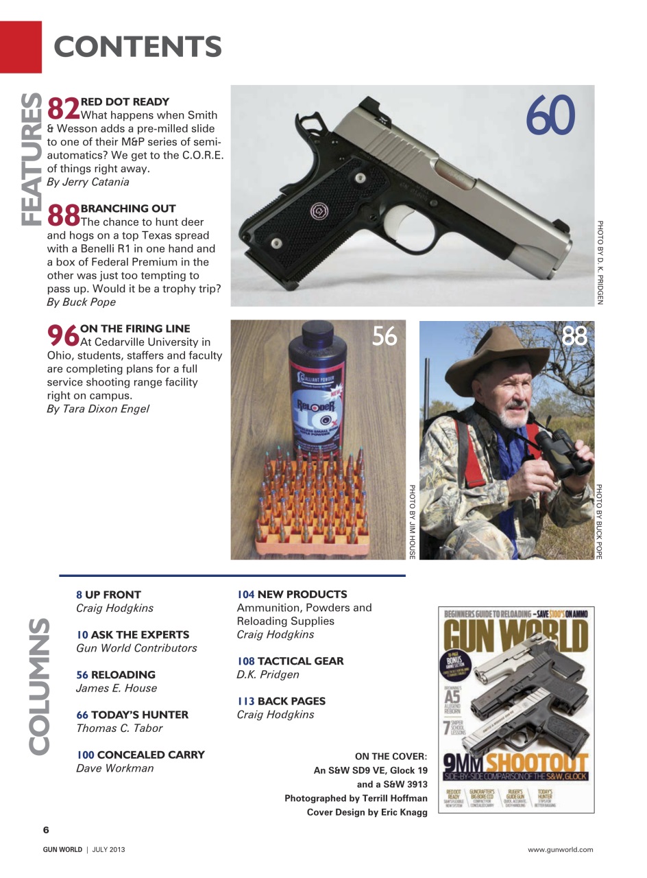 Gun World Preview Pages