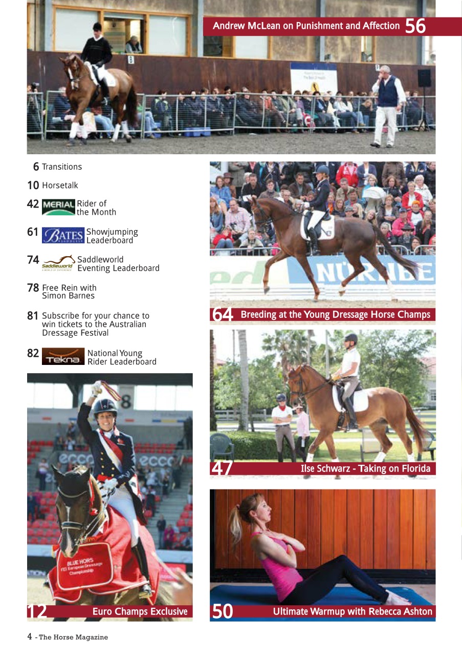 The Horse Magazine Preview Pages