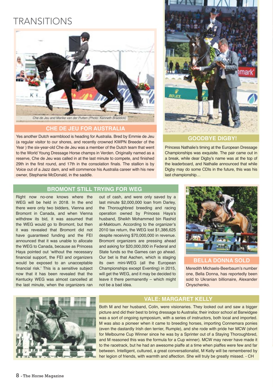The Horse Magazine Preview Pages