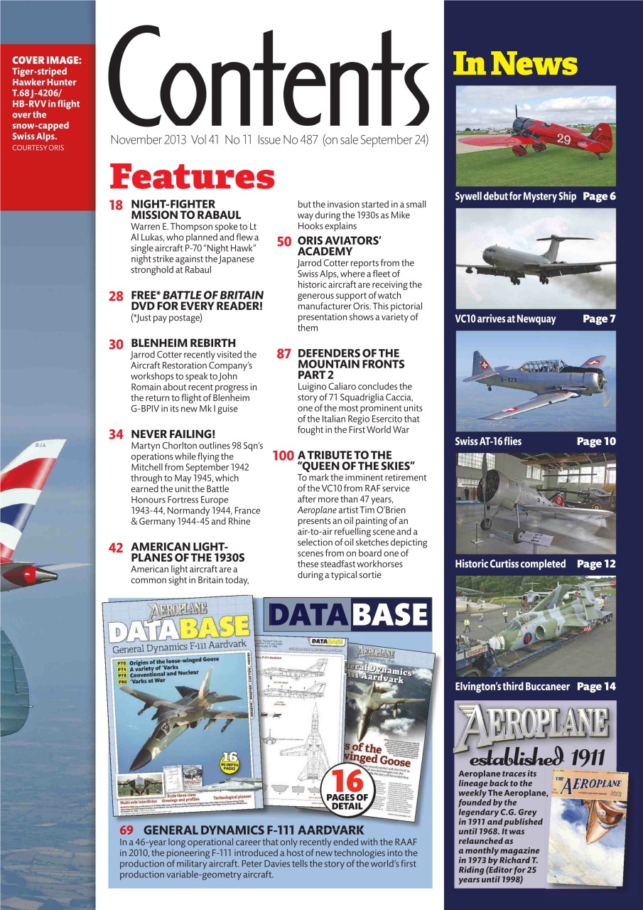 Aeroplane Preview Pages