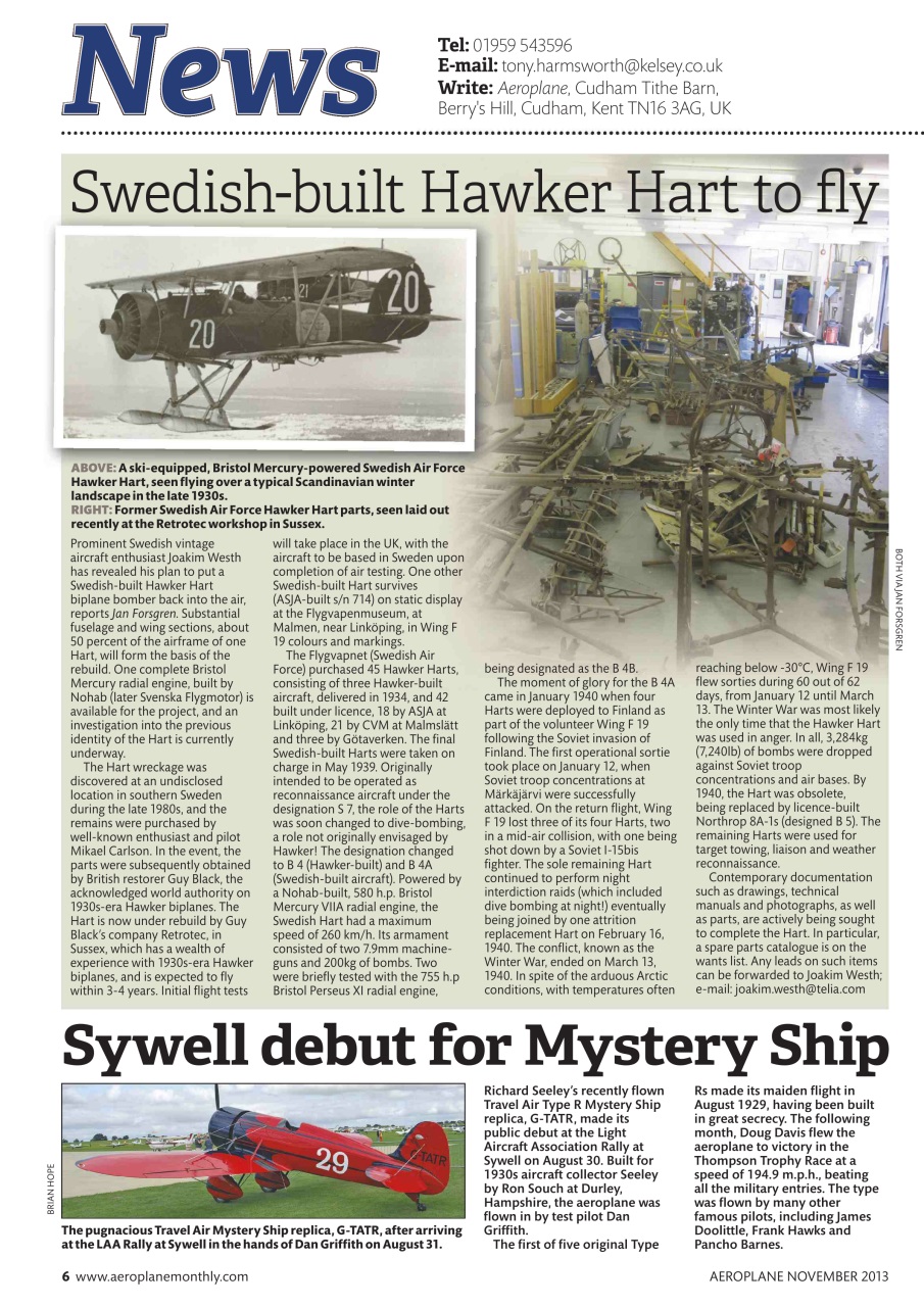 Aeroplane Preview Pages