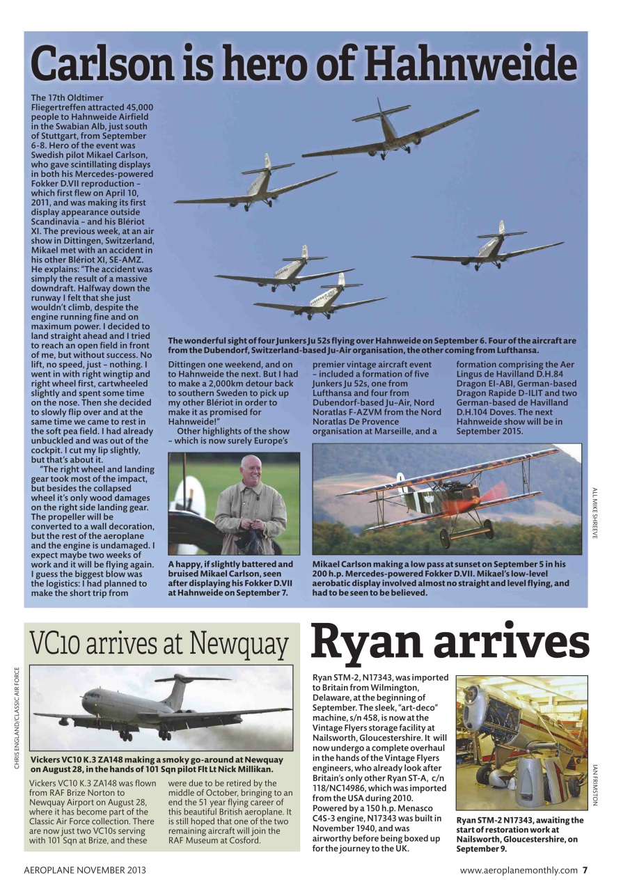 Aeroplane Preview Pages