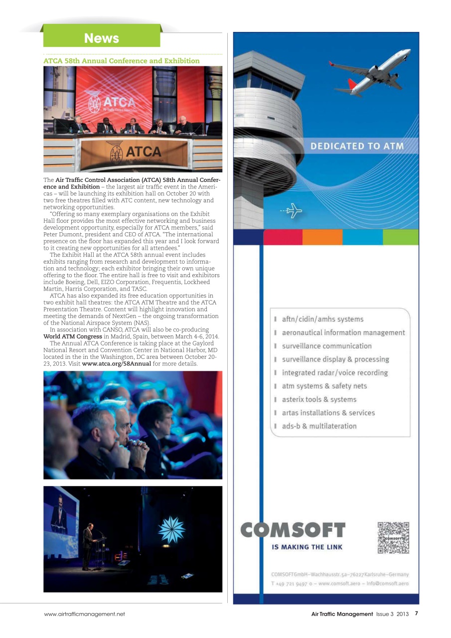 Air Traffic Management Preview Pages