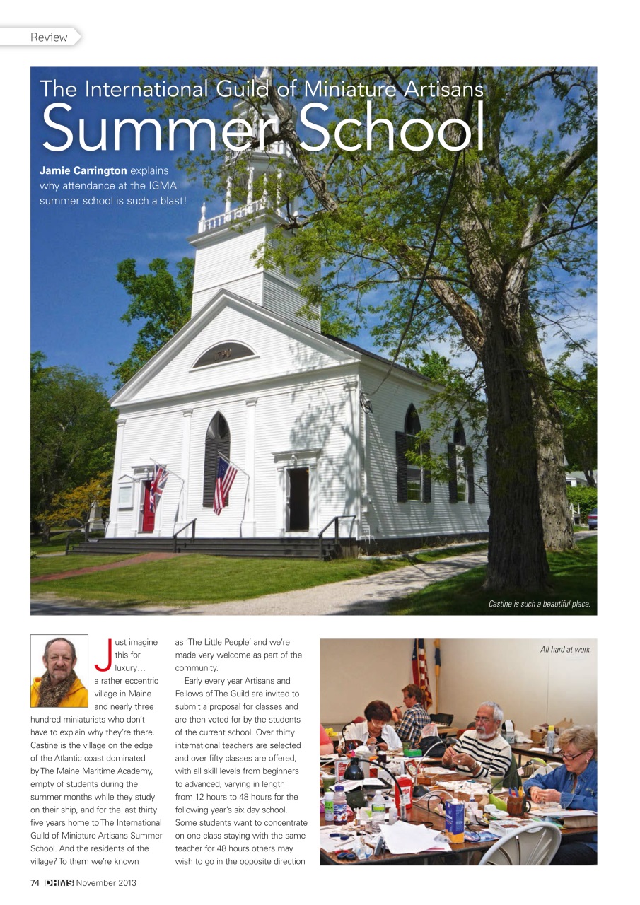 Dolls House and Miniature Scene Preview Pages