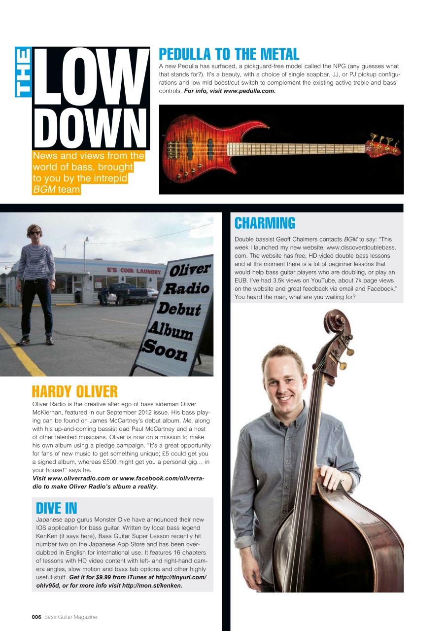 Bass Player UK Preview Pages