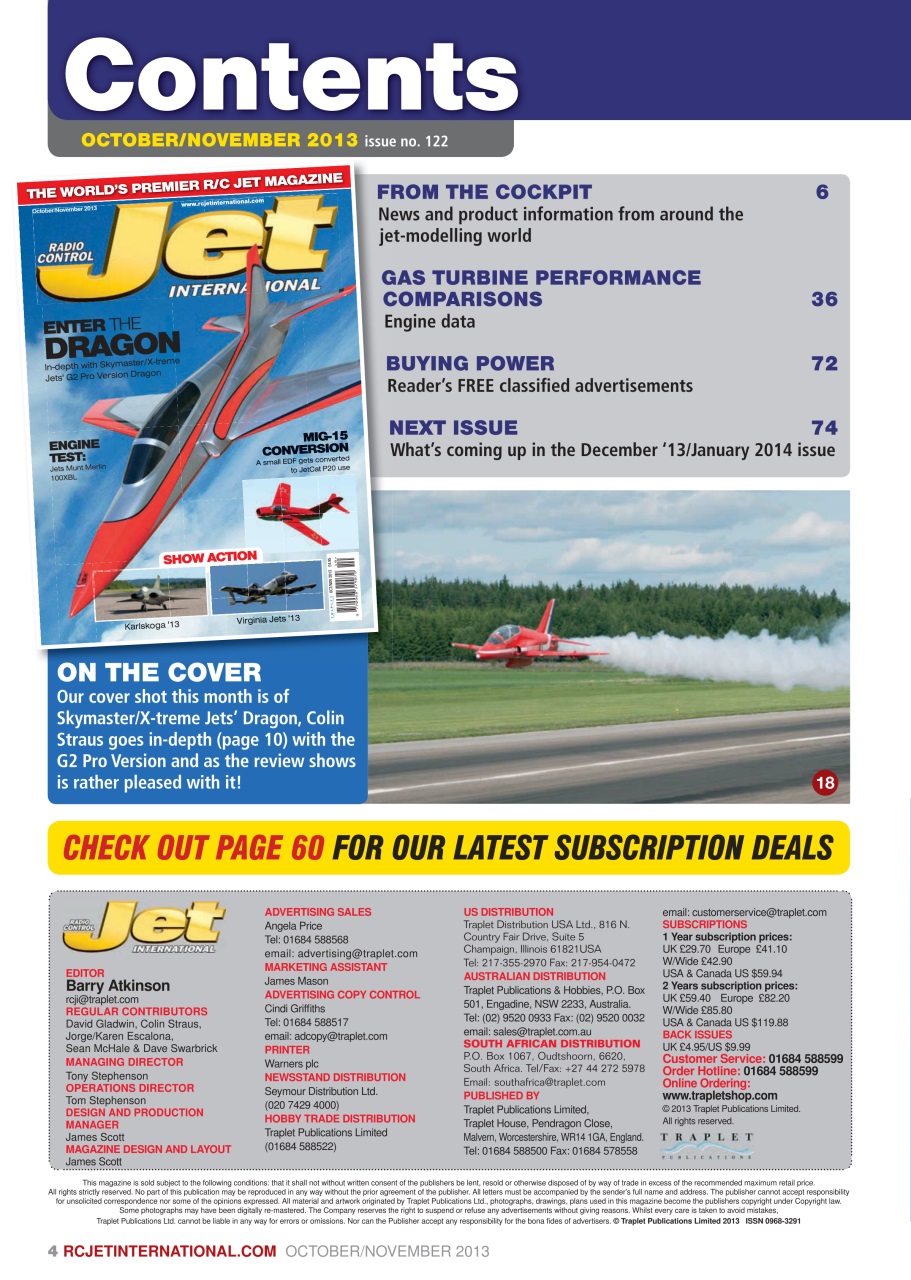 RC Jet International Preview Pages