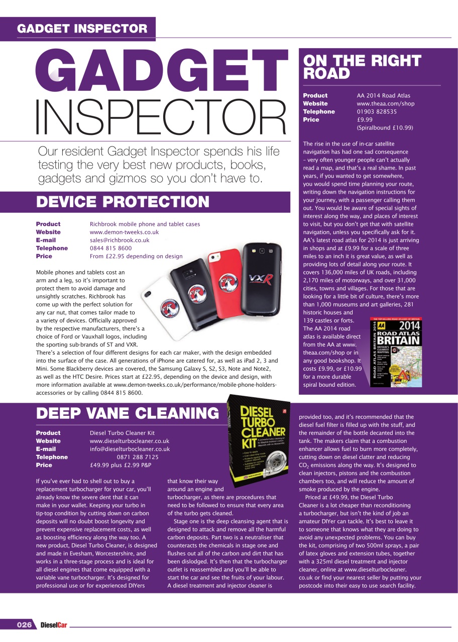 Diesel&EcoCar Magazine Preview Pages