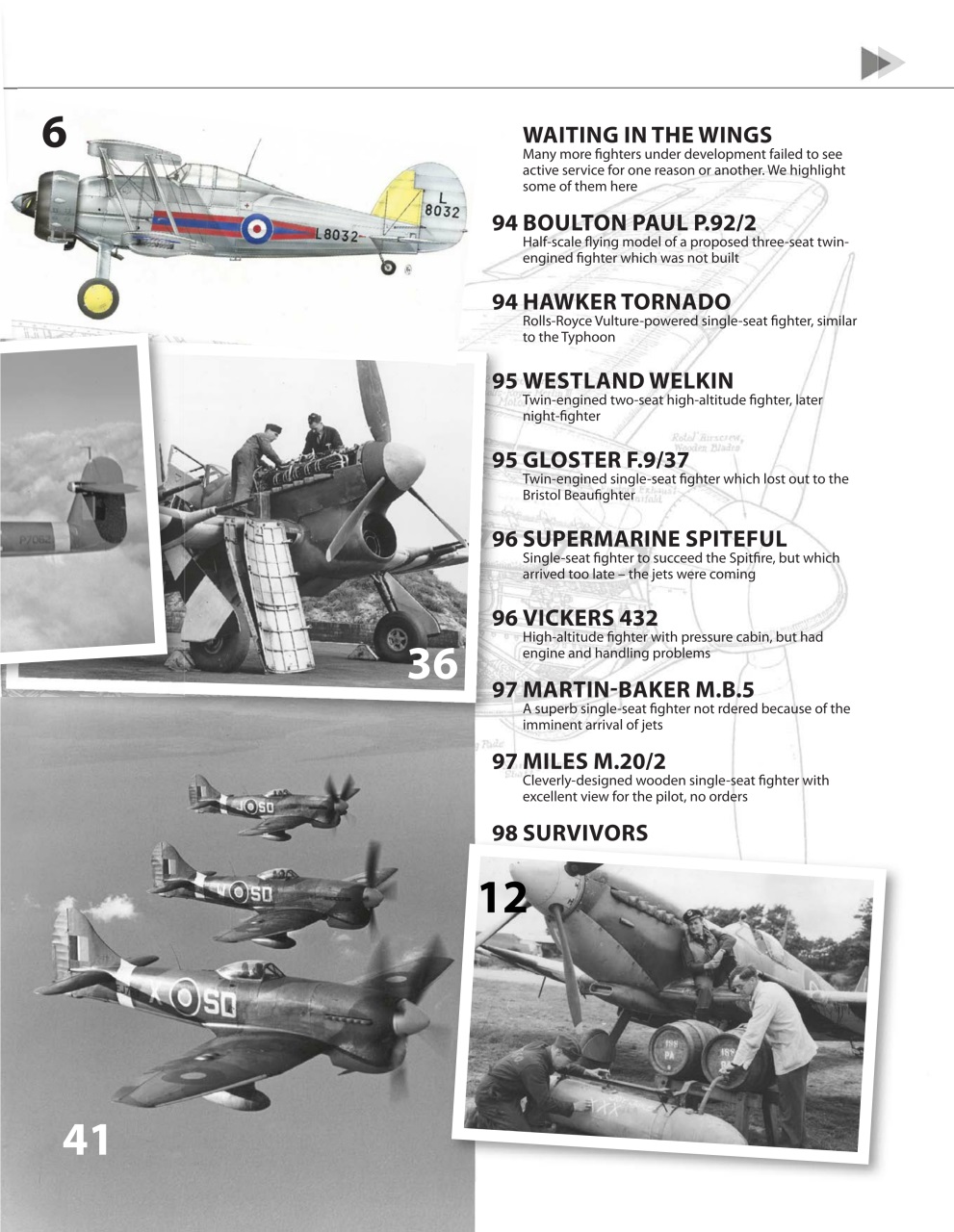 Aeroplane Preview Pages