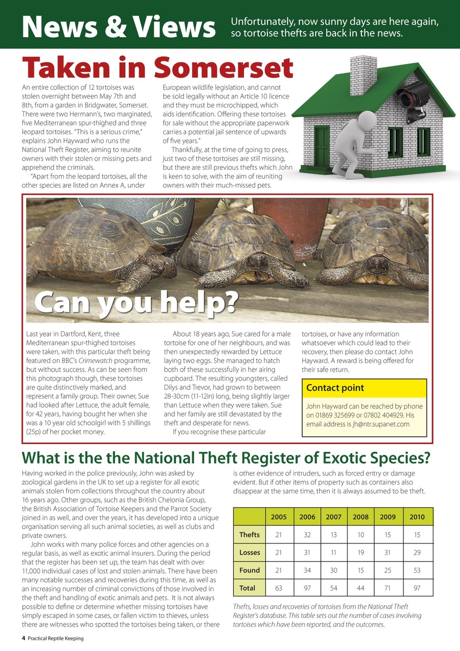 Practical Reptile Keeping Preview Pages