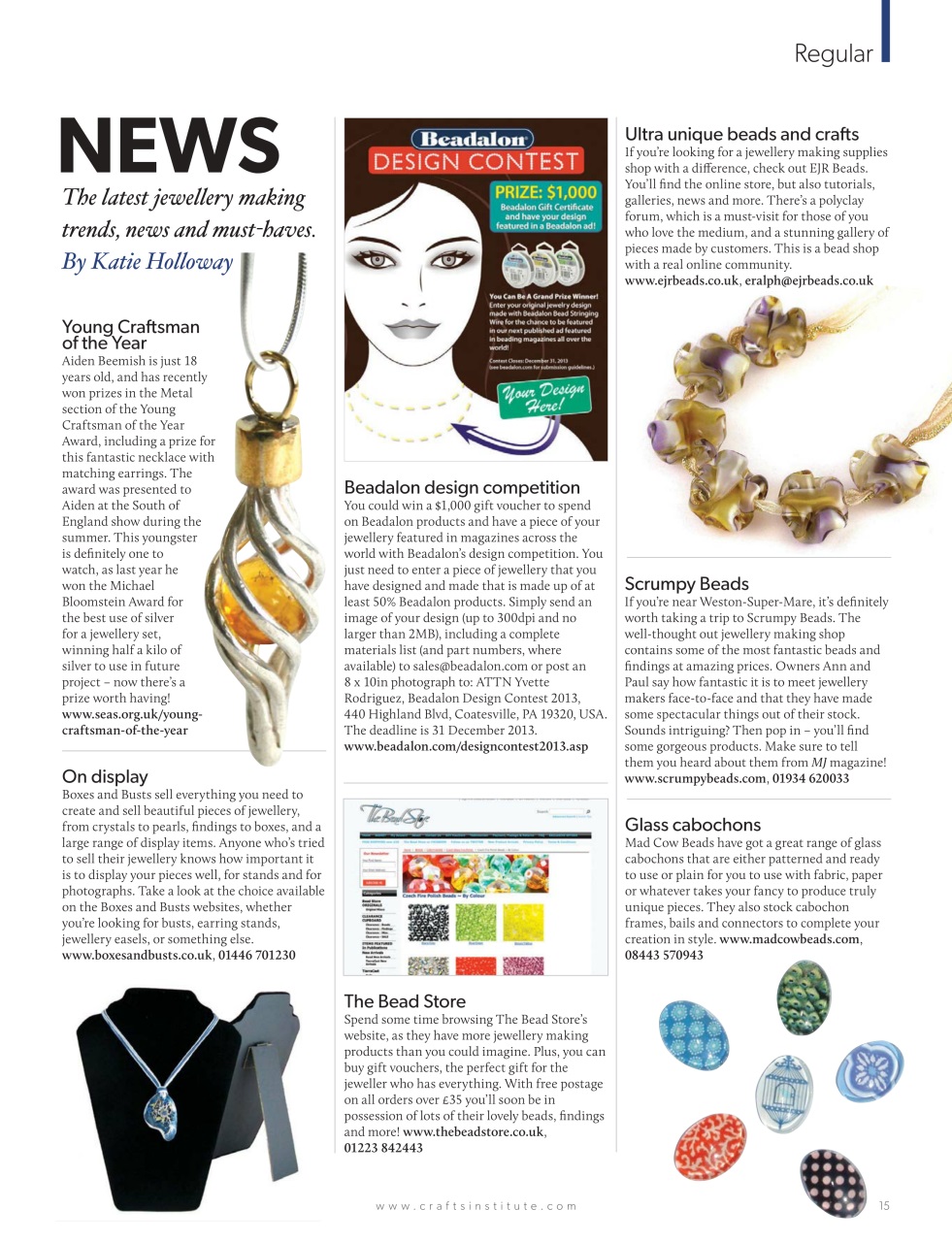 Making Jewellery Preview Pages