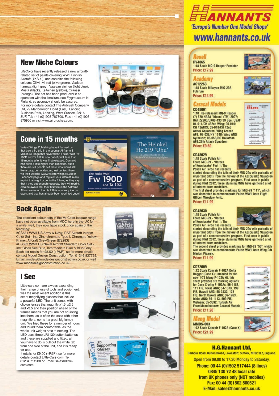 Model Airplane International Preview Pages
