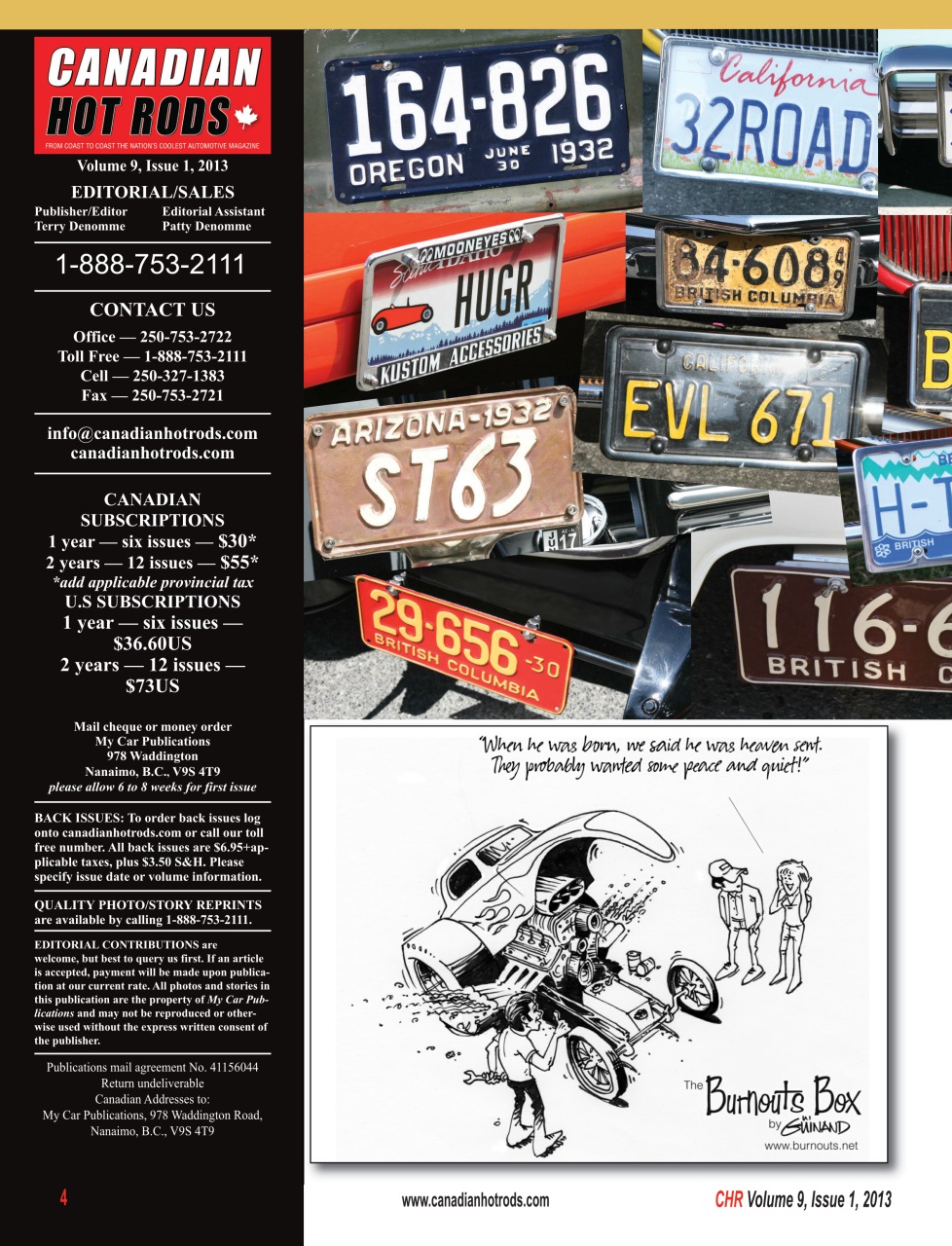 Canadian Hot Rods Preview Pages
