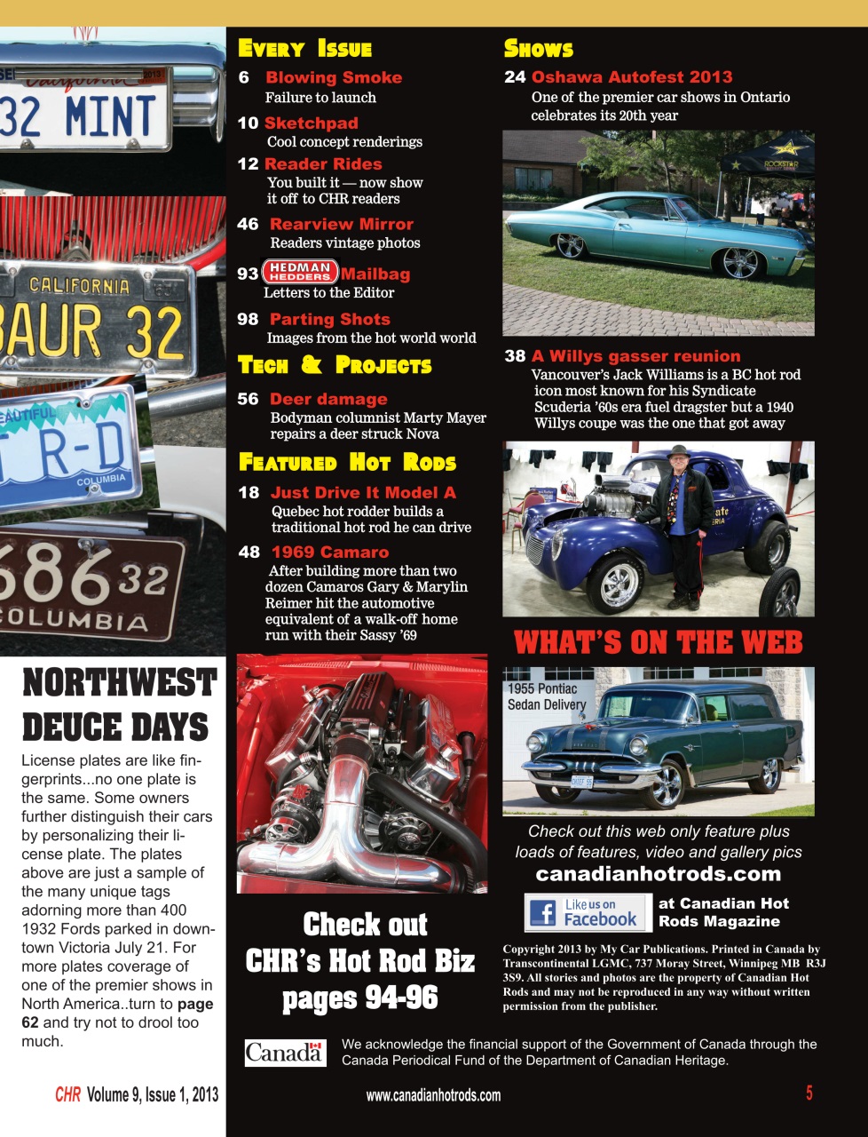 Canadian Hot Rods Preview Pages