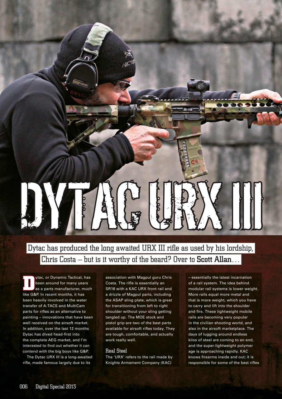 Airsoft Action Preview Pages