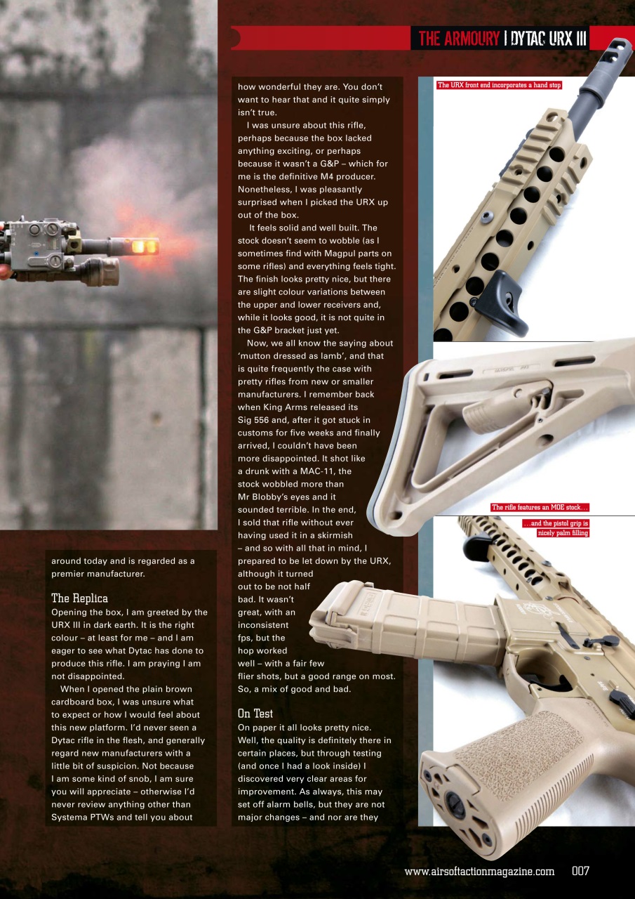 Airsoft Action Preview Pages