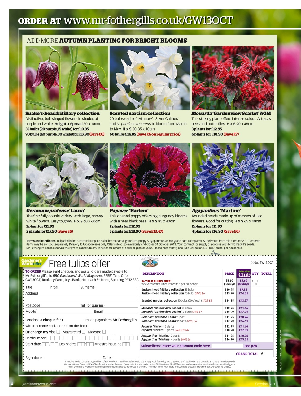 BBC Gardeners’ World Magazine Preview Pages
