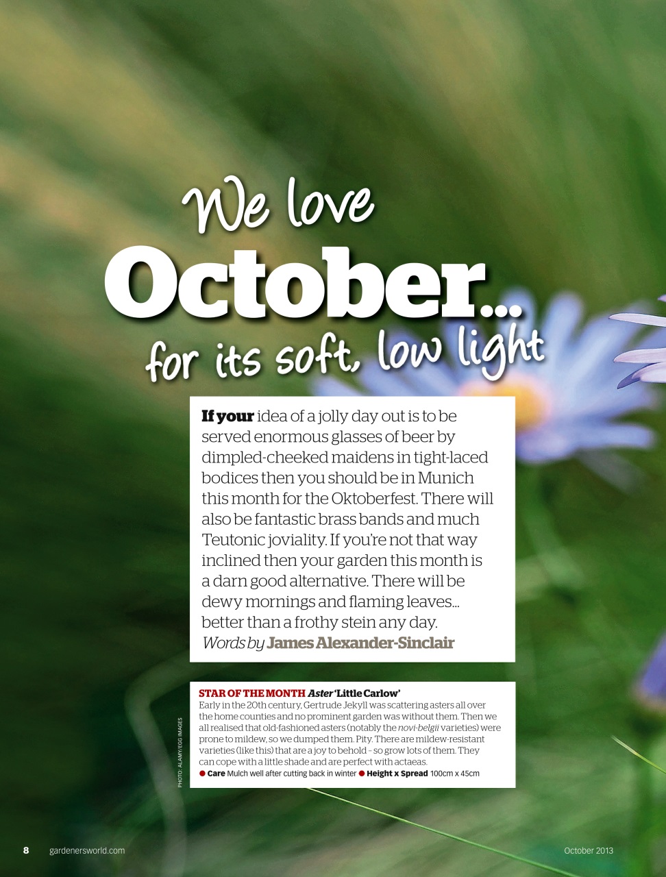 BBC Gardeners’ World Magazine Preview Pages