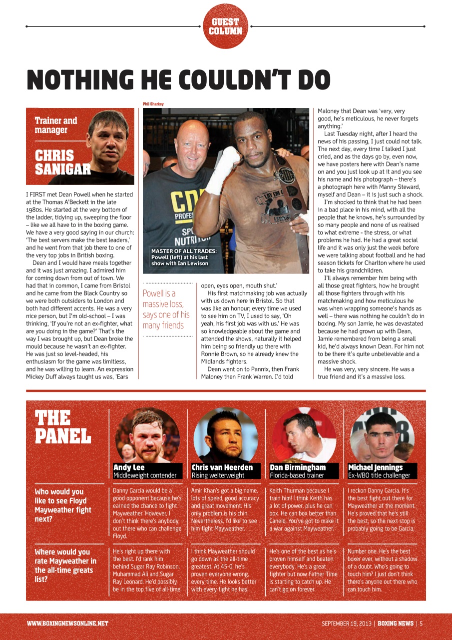 Boxing News Preview Pages