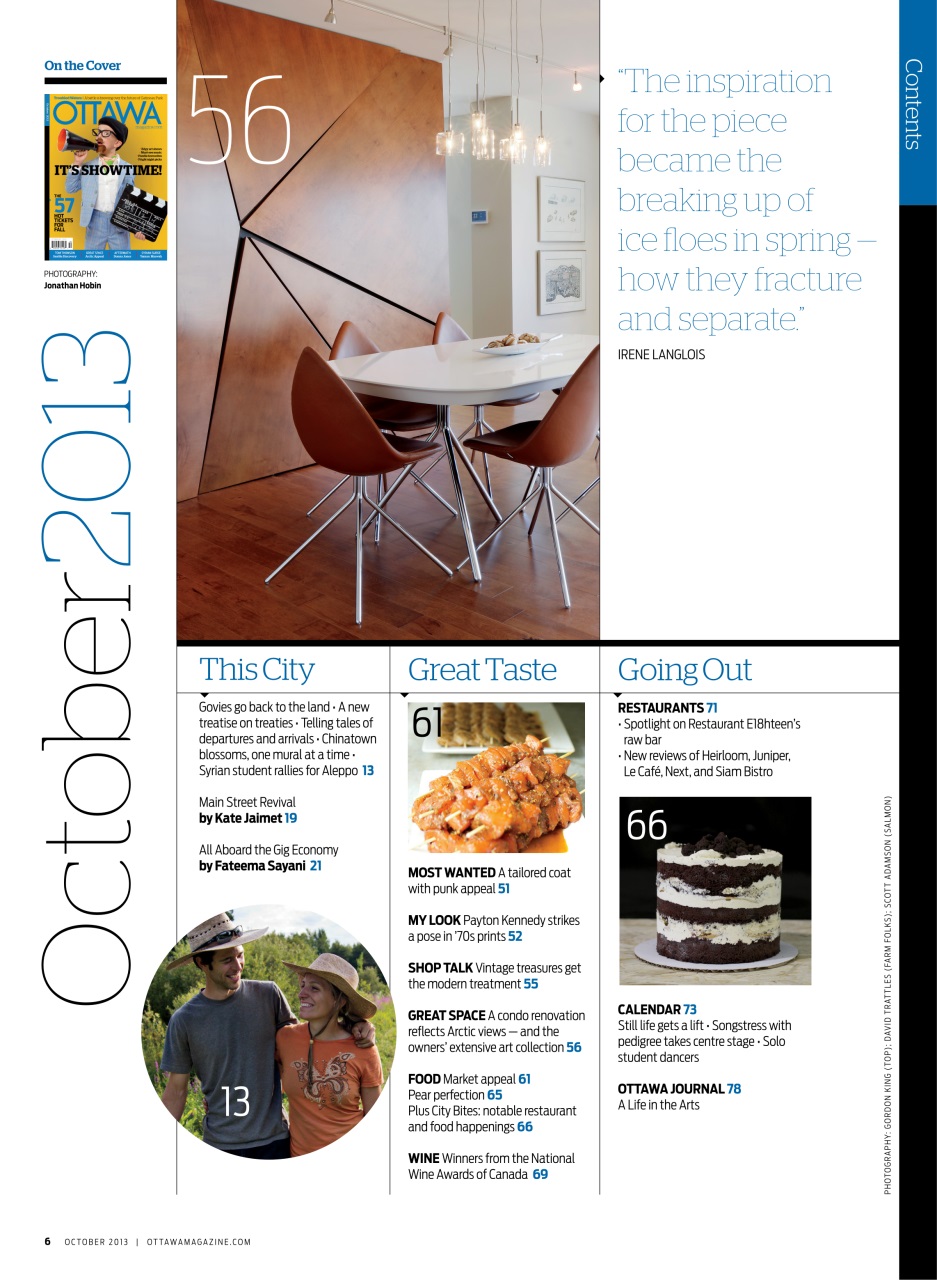 Ottawa Magazine Preview Pages