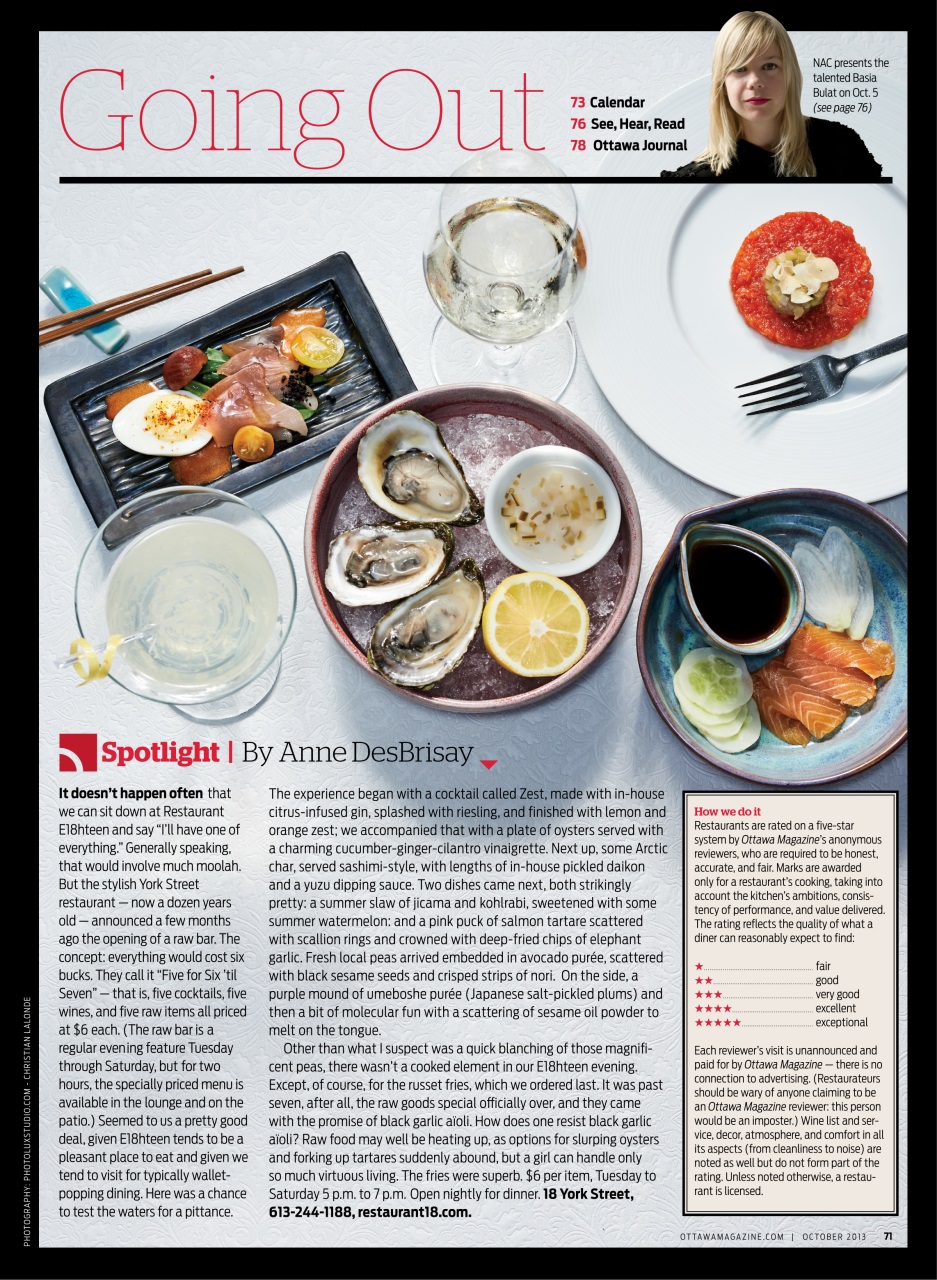 Ottawa Magazine Preview Pages