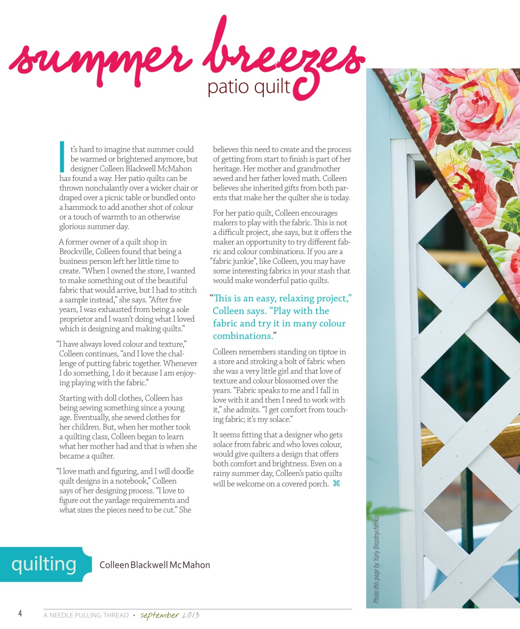 A Needle Pulling Thread Preview Pages