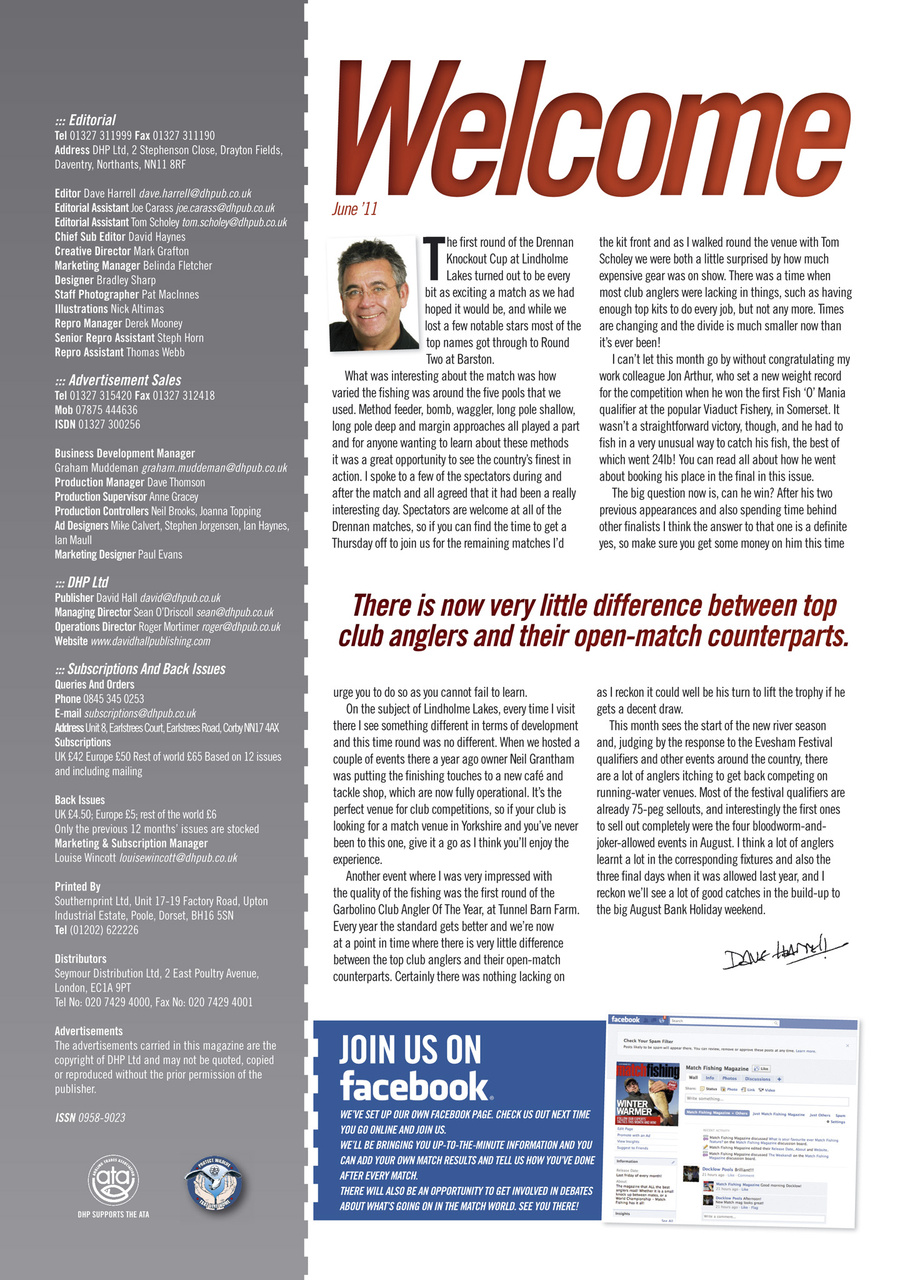 Match Fishing Preview Pages