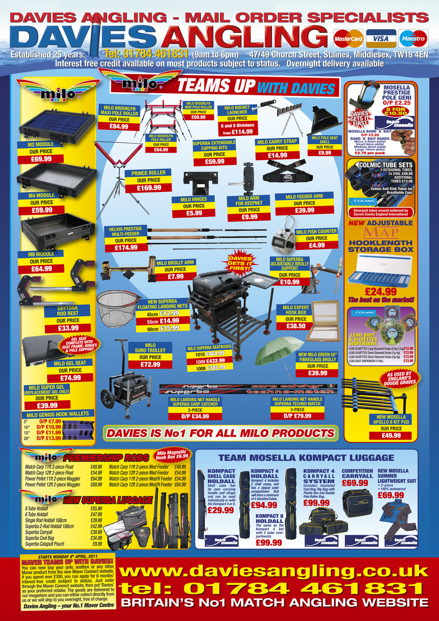 Match Fishing Preview Pages