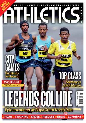 AW – Athletics Weekly Magazine issue AW September 19 2013