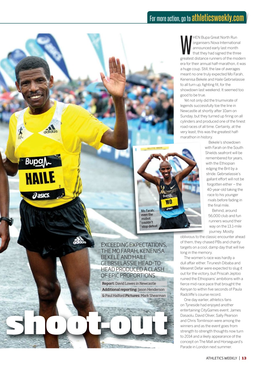 AW – Athletics Weekly Magazine Preview Pages