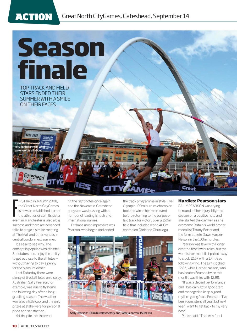AW – Athletics Weekly Magazine Preview Pages