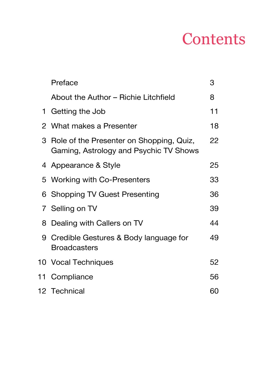 The Presenter Preview Pages